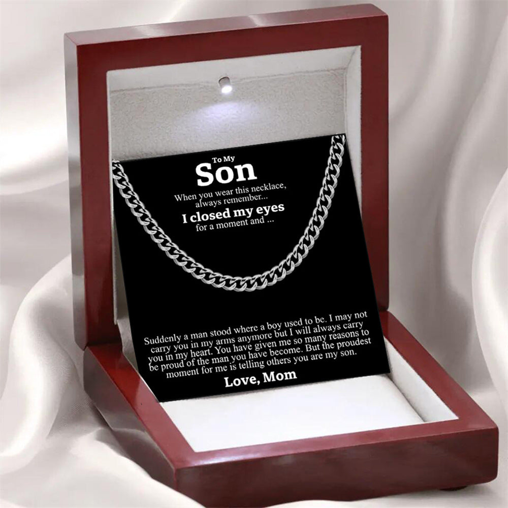 Stainless Steel Necklace Men