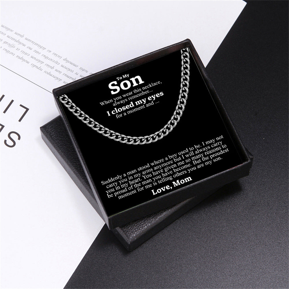 Stainless Steel Necklace Men