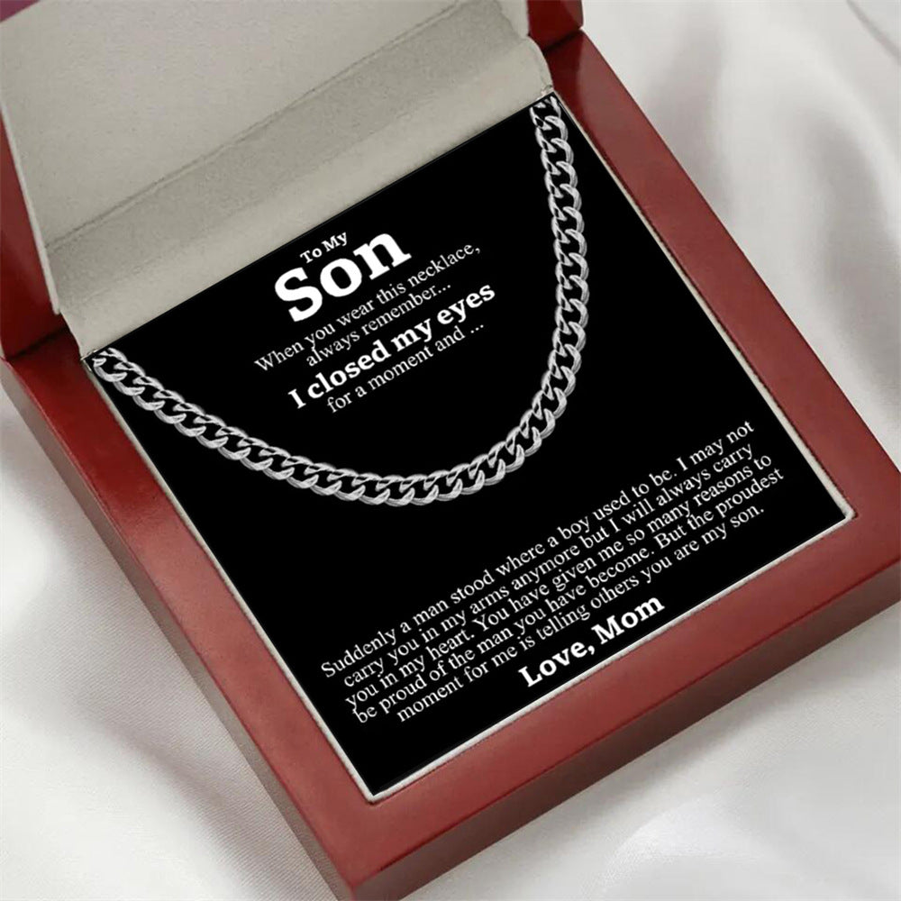 Stainless Steel Necklace Men