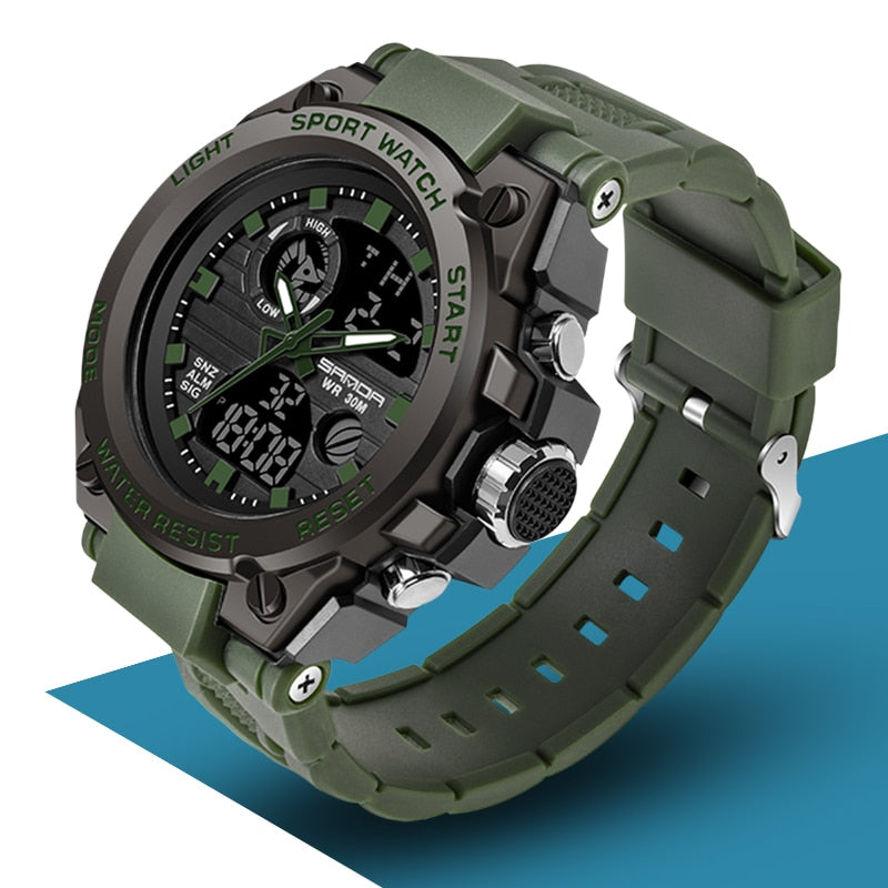 SANDA ForceWatch | SANDA ShockPro | SANDA Tactical | SANDA IronTime | SANDA BattleCore | SANDA StormWatch | SANDA PowerChrono | SANDA GuardTime | SANDA StrikeWatch | SANDA WarTime