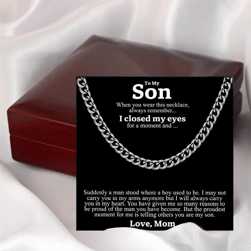 Stainless Steel Necklace Men